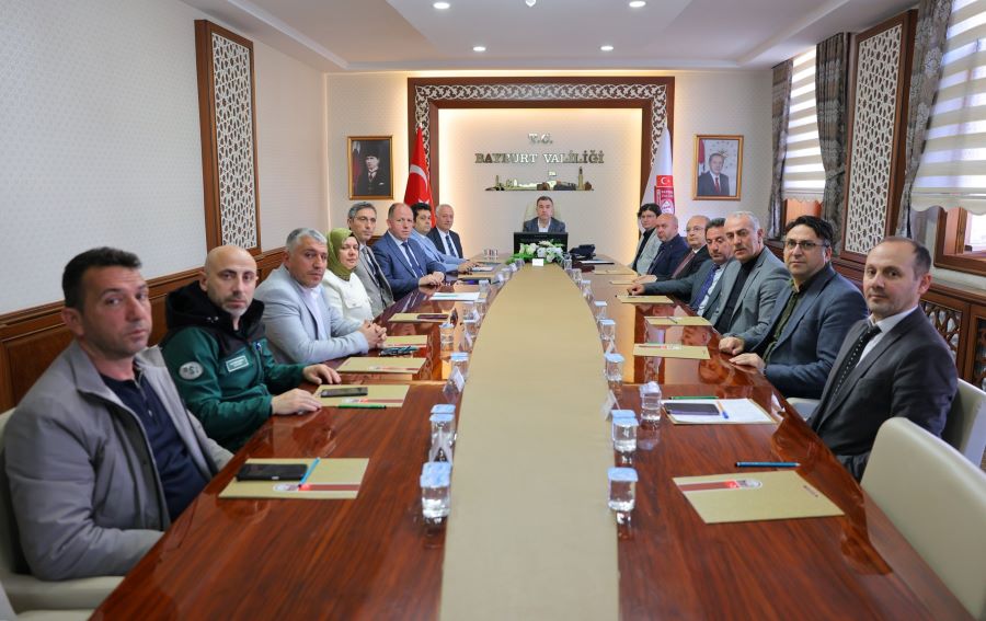 Valimiz Sayın Mustafa Eldivan'ın Başkanlığında, İl İstihdam ve Mesleki Eğitim Kurulu Toplantısı Gerçekleşti.
